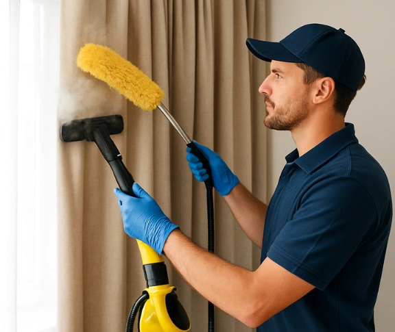 Trusted blind cleaning technician Matty Curtain Cleaning merrylands-west-nsw QLD